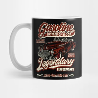 Gasoline instead of blood Hot Rod IV Mug